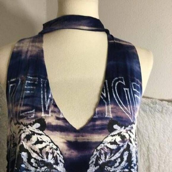 Black Bead NWT Revenge Tie Tee Size Small - Picture 7 of 12